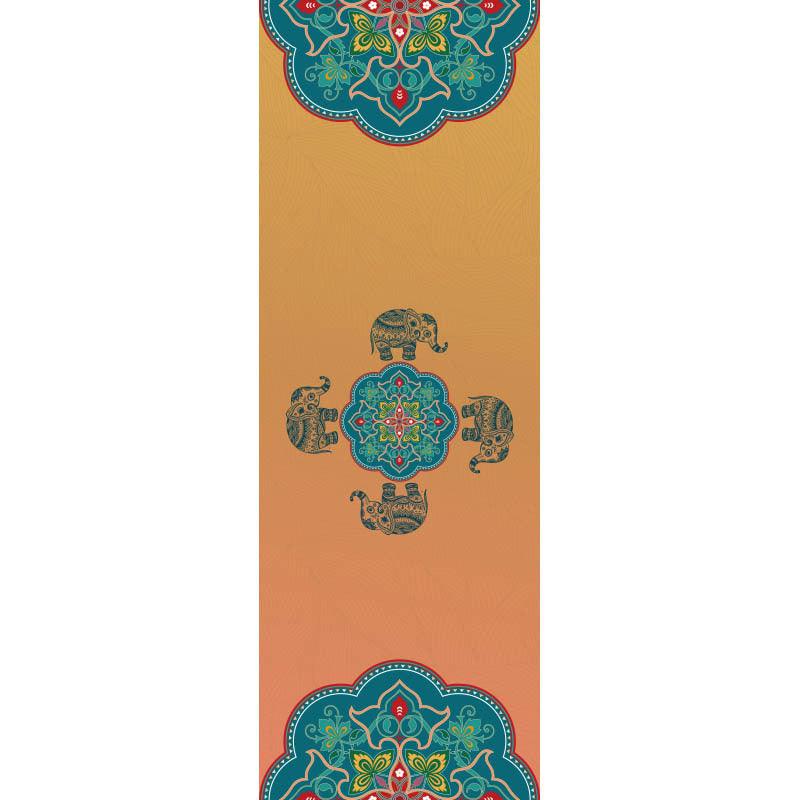 Tapis de Yoga imprimé drapé absorbant - Pedi-Sense