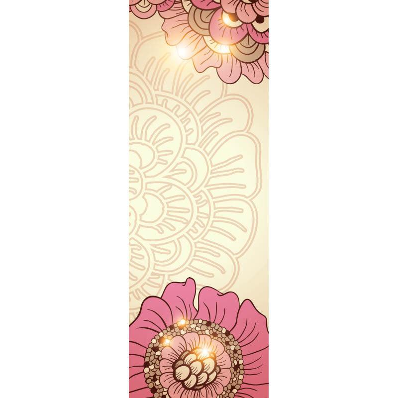 Tapis de Yoga imprimé drapé absorbant - Pedi-Sense