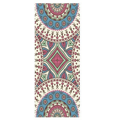 Tapis de Yoga imprimé drapé absorbant