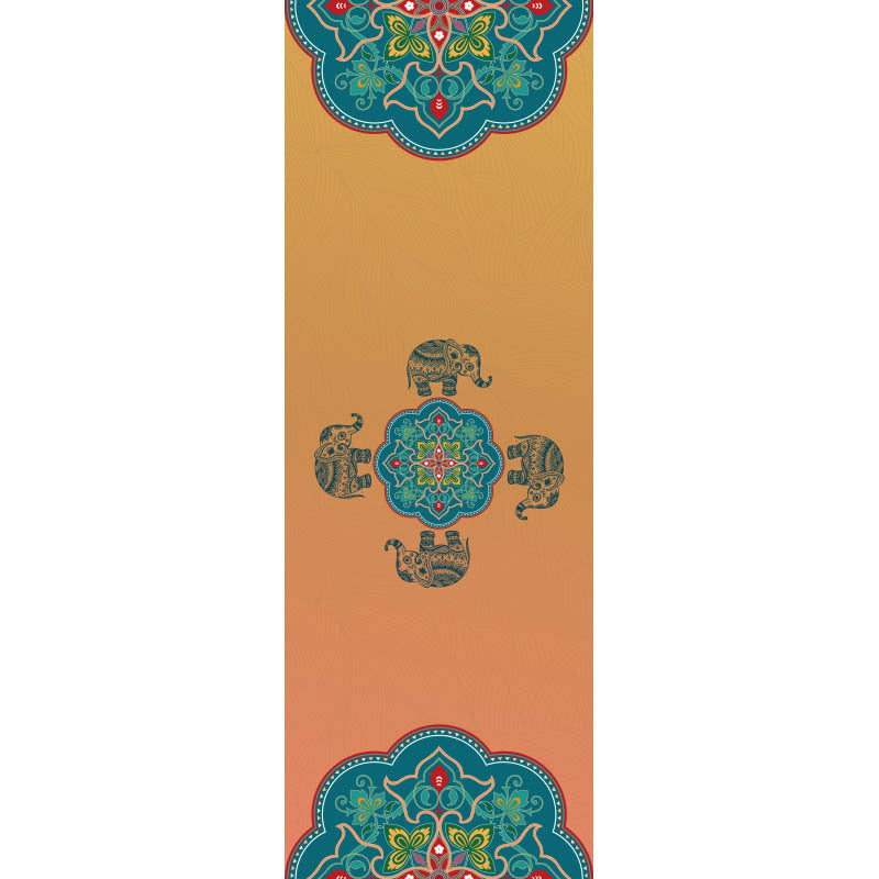 Tapis de Yoga imprimé drapé absorbant