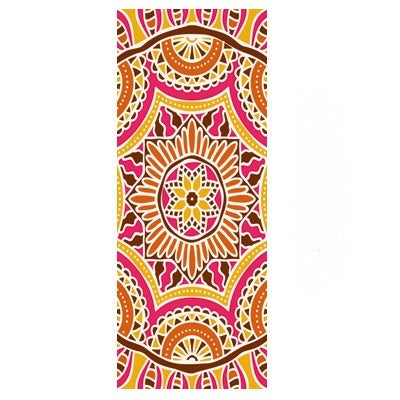 Tapis de Yoga imprimé drapé absorbant