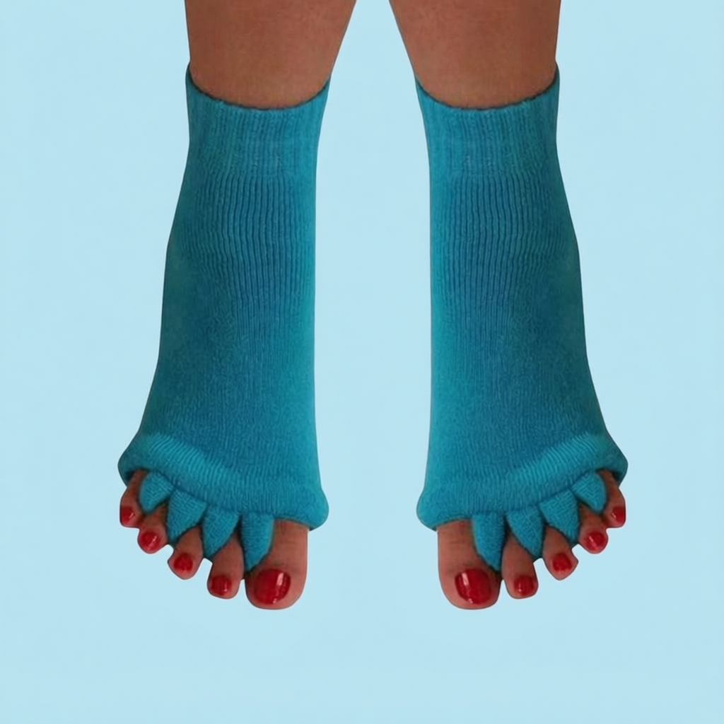 Chaussettes d'alignement Bleu clair