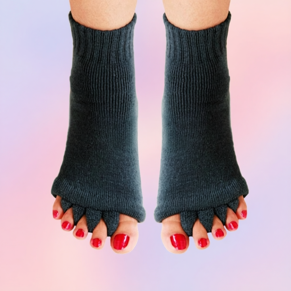 Chaussettes d'alignement Gris