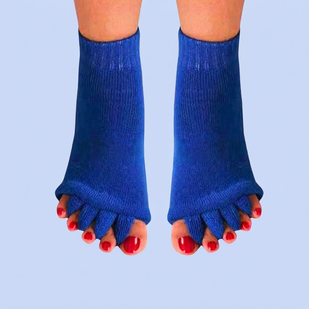 Chaussettes d'alignement Bleu