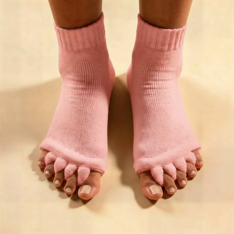 Chaussettes separatrices d'orteils Pedi-Sense - Rose