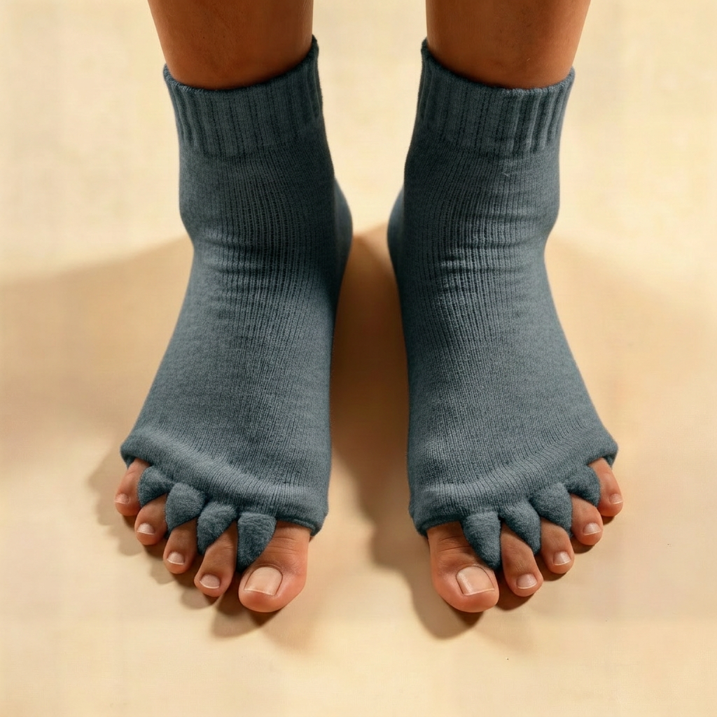 Chaussettes separatrices d'orteils Pedi-Sense - Gris